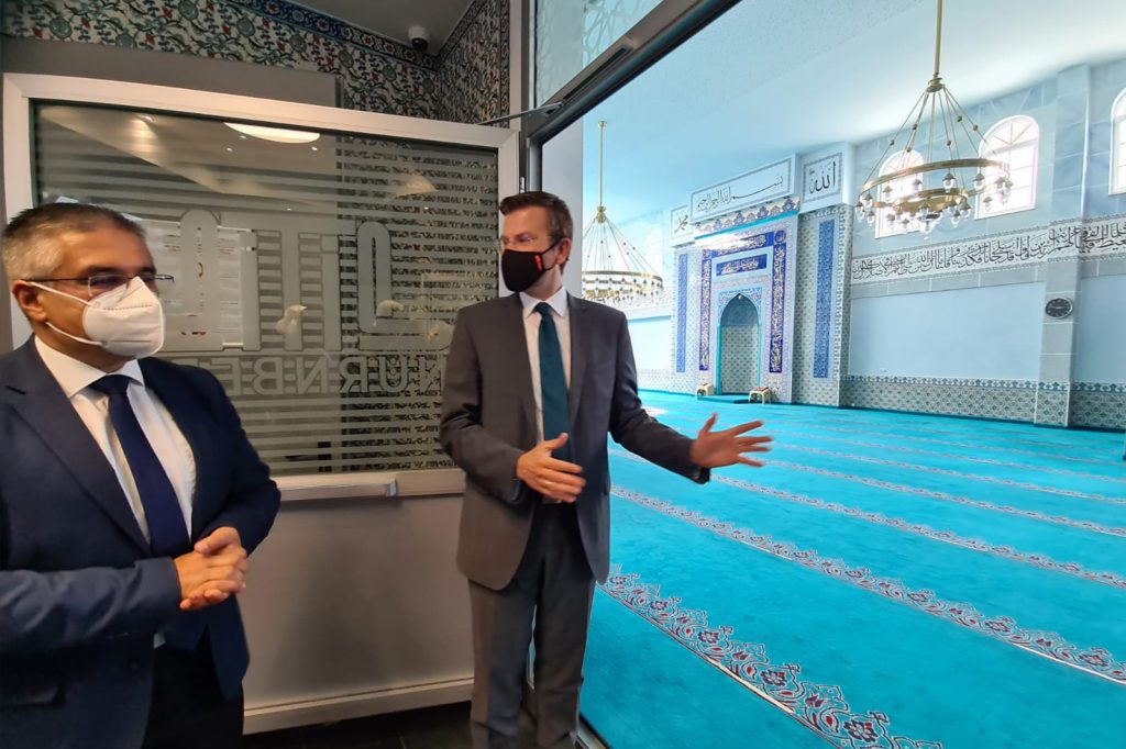 Nürnberg Eyüp Sultan Camii de aşı merkezi olacak