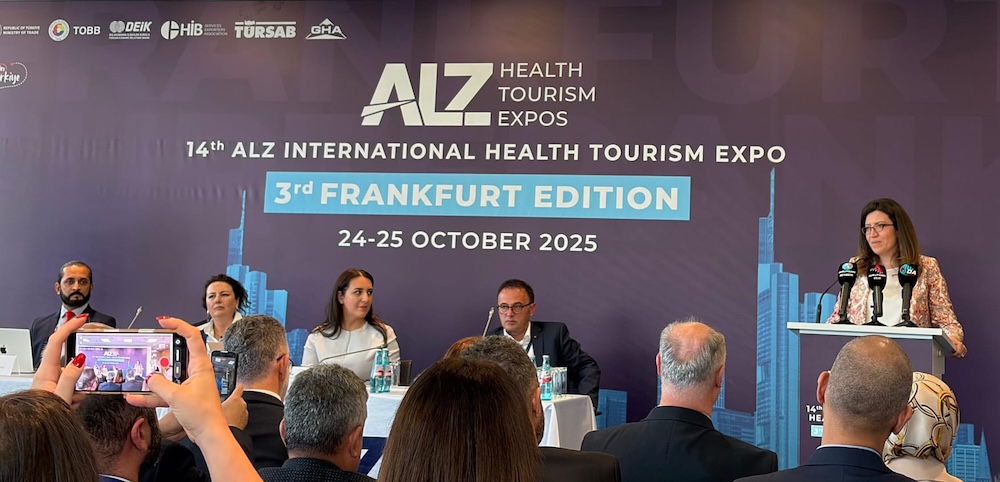 Frankfurt’ta üçüncü sağlık turizmi fuarı: Türkiye ilk 10 ülke arasında