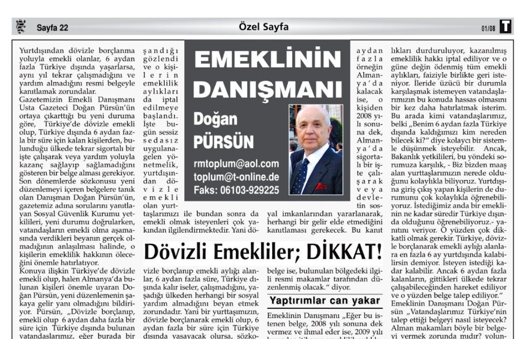 Duayen gazeteci Doğan Pürsün’ü kaybettik