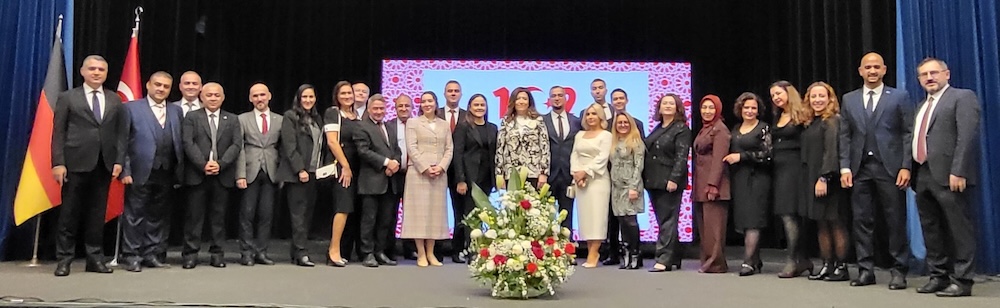 Cumhuriyet’in 102’nci yılı: Frankfurt’ta coşkuyla kutlandı