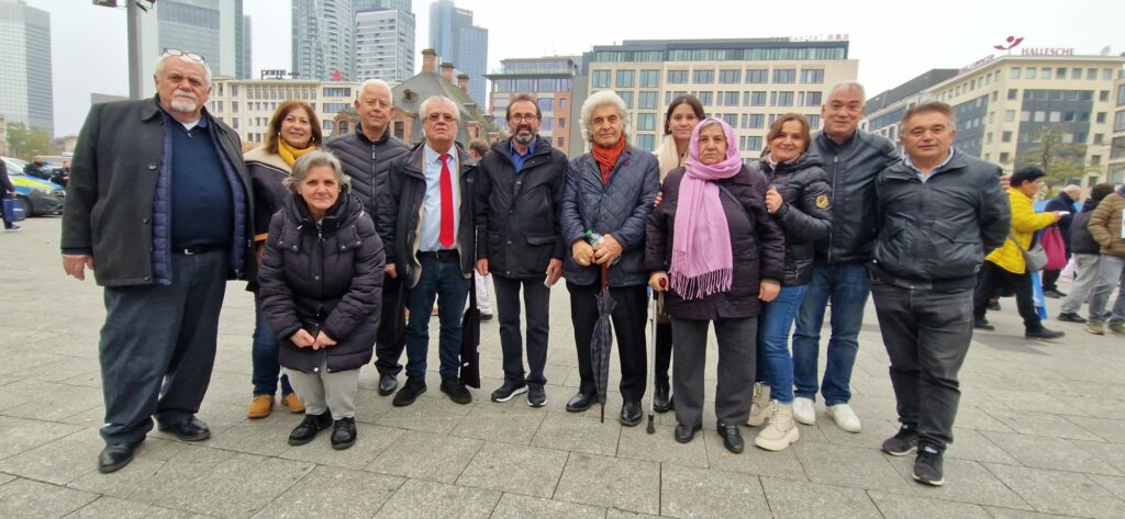 Frankfurt’ta TELE1 ve Yanardağ dayanışması: “Almanya da suça ortak”