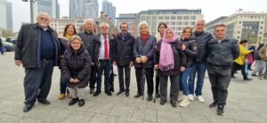 Frankfurt’ta TELE1 ve Yanardağ dayanışması: “Almanya da suça ortak”