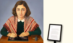 Filistin kefiyeli Anne Frank resmi tartışma yarattı: Antisemitizm mi?