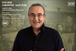 Sunay Akın “Memleket Kumaşı” ile Ulm’da da kültürel yolculuğa “devam” dedi