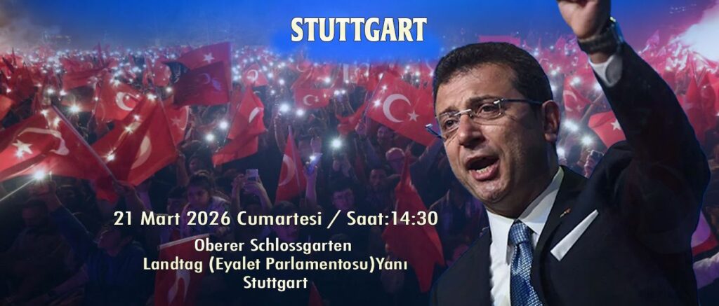 Stuttgart’ta “Adalet ve Demokrasi” buluşması: CHP’den yeni miting çağrısı