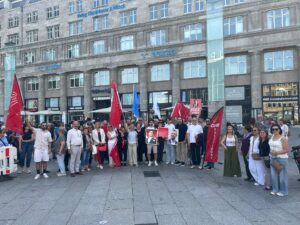 Kayyum kararı ve saldırı: Kayyum kararı: Köln’den CHP öncülüğünde direniş çağrısı