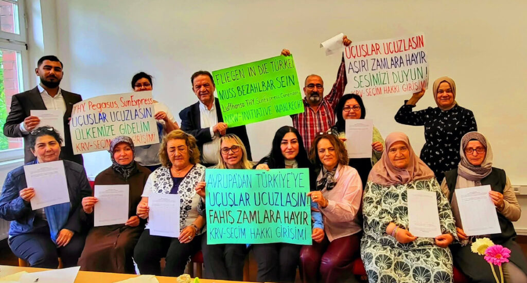 “Almanya Seçim Hakkı Girişimi”nden uçak biletlerinde sosyal ve adil fiyat talebi
