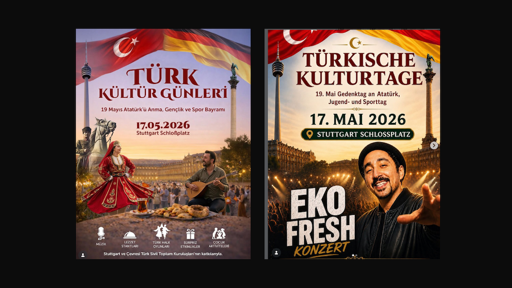 II. Stuttgart Türk Kültür Günleri̇: Alman rap’inin dev ismi Eko fresh sahnede