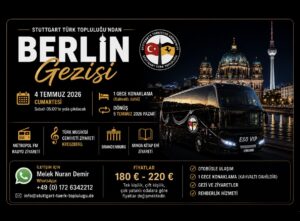 Berlin gezisi: Hedef kültürel dayanışma ve bağları güçlendirmek