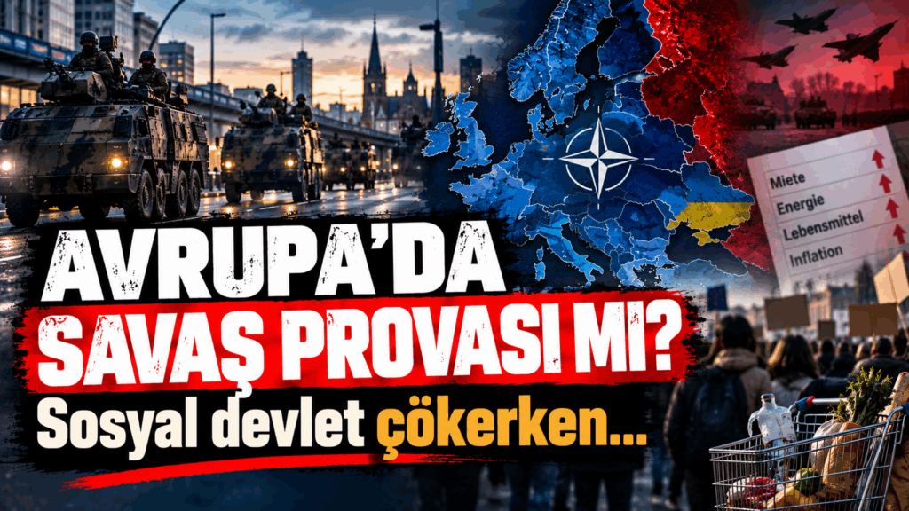 Avrupa’da savaş provası: “Yeni̇ düzeni̇n bedeli̇ni̇ ki̇m ödeyecek?”