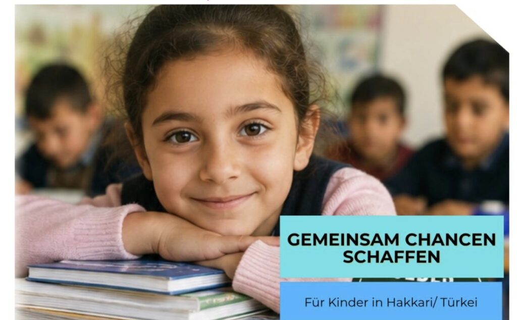 Almanya’dan Hakkâri’ye: Çocuklara okul desteği